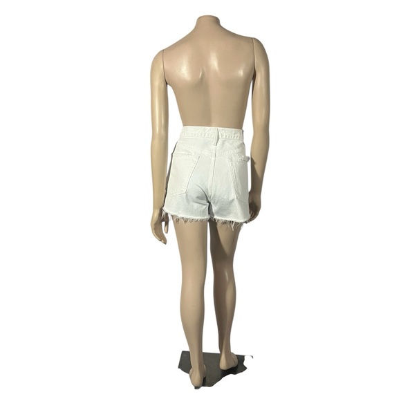 NWT AGOLDE Parker Vintage Cutoff shorts in dough - Picture 3 of 10